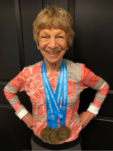 Heide Moebius 80-Year Old Marathon Runner From Willow Valley Communities