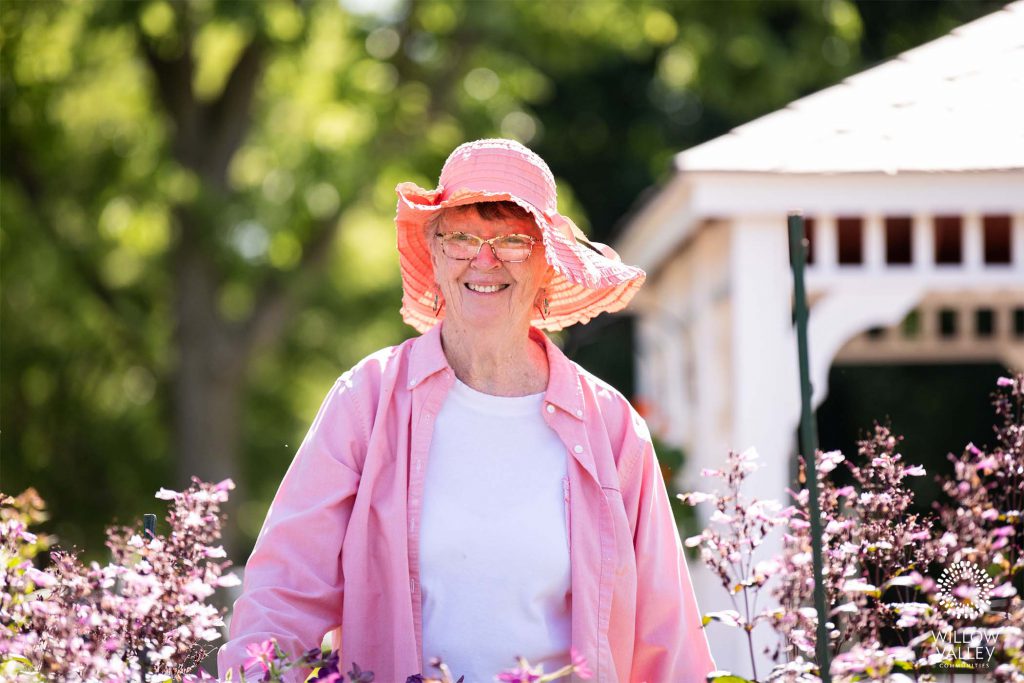 Gardening at Willow Valley Communities.