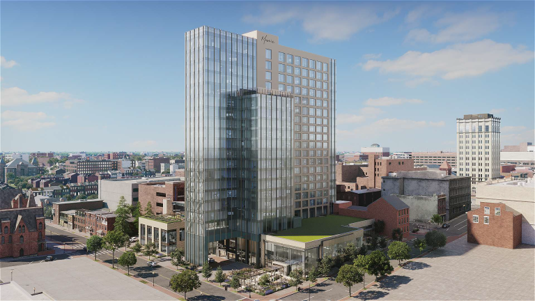 Rendering of Mosaic at Queen and Vine Streets in Lancaster, PA