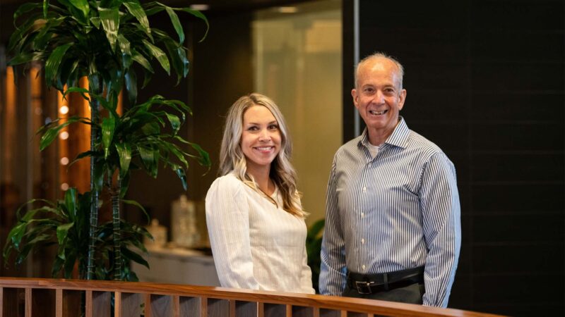 Erin Weagly, Senior Relocation Advisor, and Barry Sipe, Resident Life Coach.